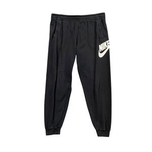 Nike Jogger Big Boy Youth XL Extra Large Black Fleece Lined Sportswear Sweatpant